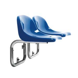 Foldable Omega Low Back Bucket type stadium chair.