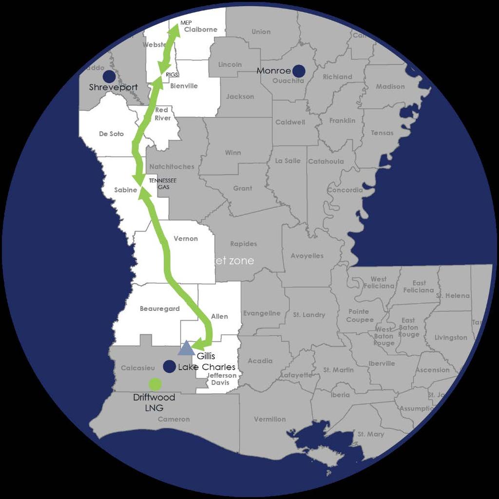Notice of Non-Binding Open Season Haynesville Global Access Pipeline LLC ( HGAP ), a wholly-owned subsidiary of Tellurian Inc.