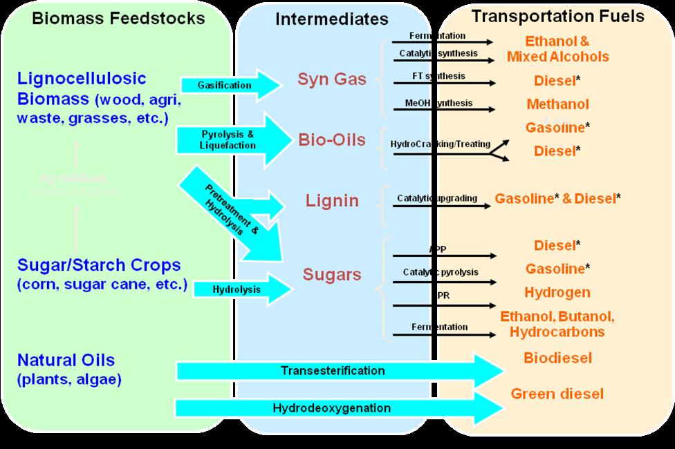 Transportation Options For Biofuels MTG Ag residues, (stover, bagasse)