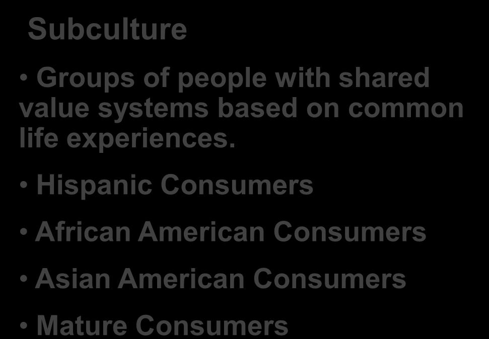 Hispanic Consumers African American Consumers Asian American