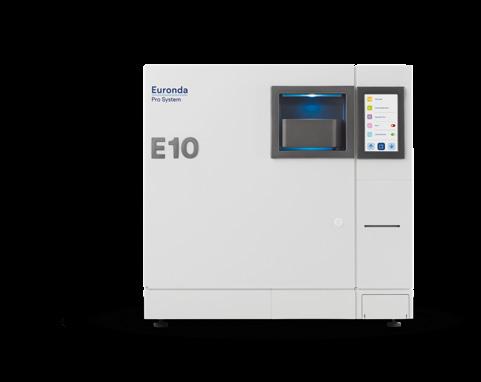 E10 The must of Euronda sterilization, in one single autoclave E10 is the latest Euronda Class B autoclave.