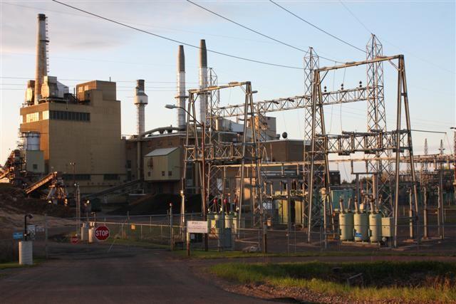 The power plant in Ashland, WI has a output capacity of 76 megawatts. 12 Infrastructure Iron mining is energy and transportation intensive.