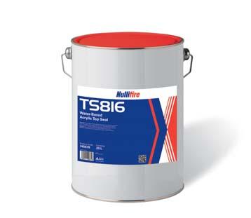 TS815 Single-pack Modified Acrylic Top Seal Available in 10 L packs Single-pack product Single-pack product Gloss finish Available in White and limited RAL colours Suitable for on-site or off-site