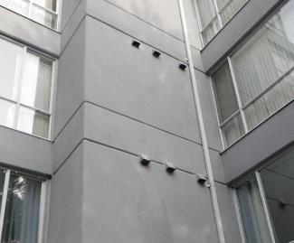 Existing Building Enclosure Assessment Exposed concrete walls, nonthermally broken