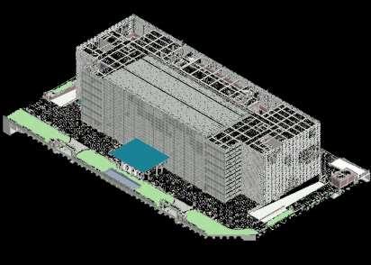AURIC CITY HALL 3D Model prepared through BIM Interface