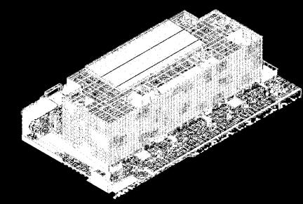 Model At ground floor level 4D simulation on NavisWorks