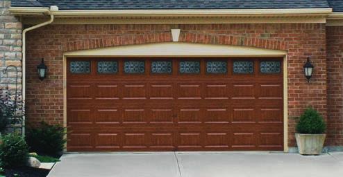 Cherry Finish Walnut Finish in Medium, Cherry or Walnut finishes that complement Clopay Entry Doors, shutters and other exterior stained
