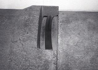 type joint. Joints are susceptible to differential movement as they are a weak point in the conduit, and may move during the backfilling operation. Care must be provided during the backfill operation.