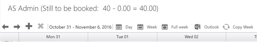 multiple time records; use the Next arrow to go to the following week. Once in the next week, click Copy week.