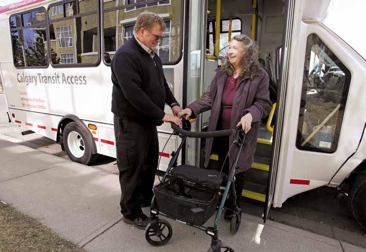 Calgary Transit Access Rules of Conduct By using Calgary Transit Access services, customers, caregivers and/or guardians have agreed to the following: No use of abusive, threatening or obscene