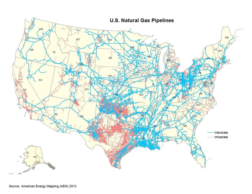 U.S. Natural Gas Pipelines The