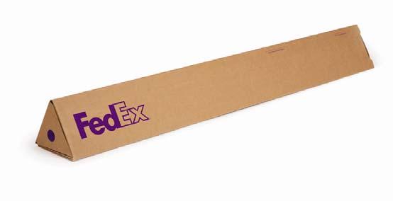 FedEx Standard FedEx brand 200 # B-flute single wall Max weight 30 lbs.