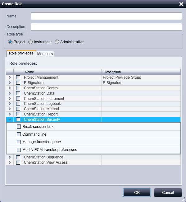 Roles and privileges define what users are allowed to view, or do, in the Control Panel as well as the CDS.