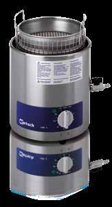 for wet sieving, dispersion processes for chromatographic analyses and degassing of liquids.