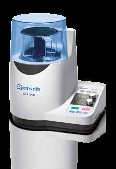 It is possible to take a random, yet representative sub-sample from any location in the grinding chamber and still obtain an accurate analysis result.