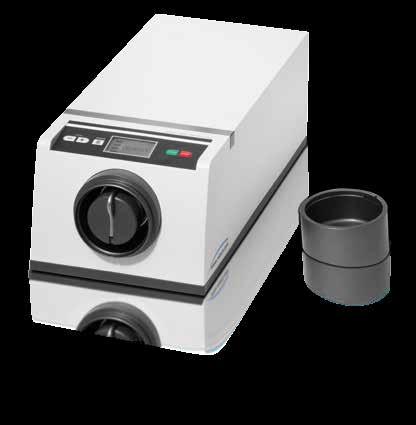 38 XRD-Mill XRD-Mill McCrone Rapid Particle Size Reduction for X-Ray Diffraction The XRD-Mill McCrone was specifically developed for sample preparation to X-Ray diffraction analysis.