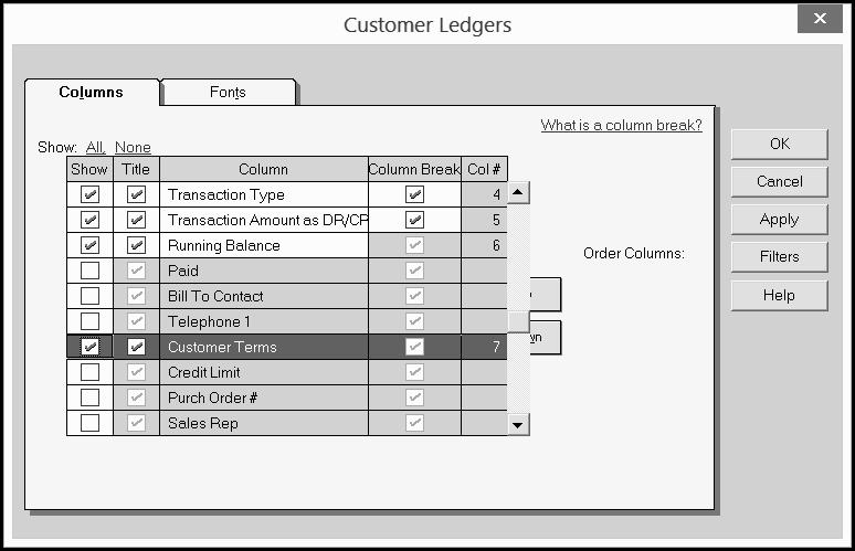 Customers 123 2. Review the ratios shown on the Financial Manager, then close all windows. DISPLAYING THE CUSTOMER LEDGERS Sage 50 s accounts receivable system includes the customer ledgers.