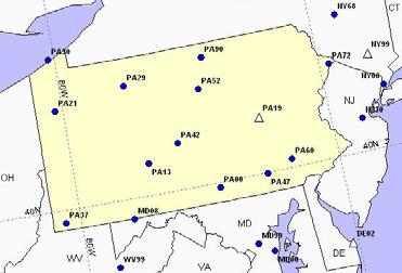 Monitoring mercury in precipitation & wet deposition Mercury in wet deposition ID Site Started PA00 Arendtsville Nov-00 PA13 Allegheny Portage NHS Jan-97 PA21 Goddard State Park