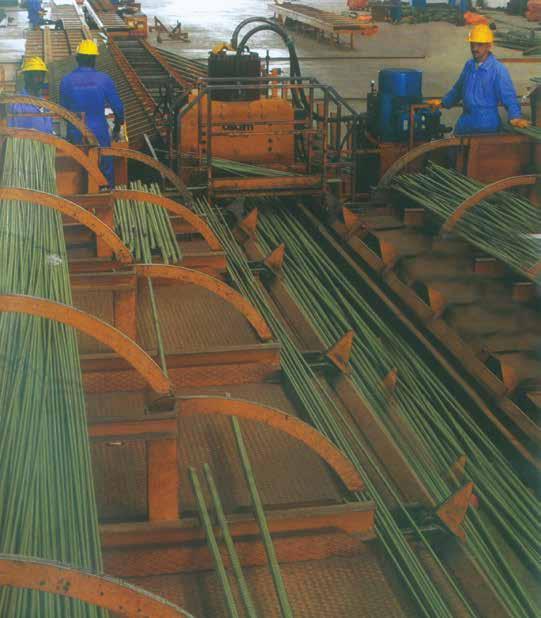 9 Once a coated rebar is fabricated, a final inspection is made to repair all cutting