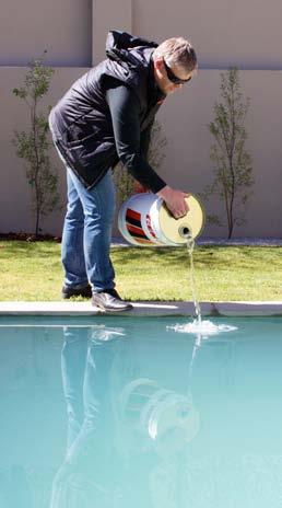 Pool Repair Products Pool Repair Products POOL PATCHING Underwater patching of holes in plaster pools A quick-setting compound having a base of white cement and white marble, specially formulated to