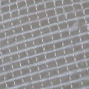 Thermoplastic Coating StippleCrete Texturite Roughcast SatinCrete CemCote MEMBRANES CEMFORCE Open-textured reinforcing 4mm x 4mm mesh fabric, made of polypropylene strands and fibres.