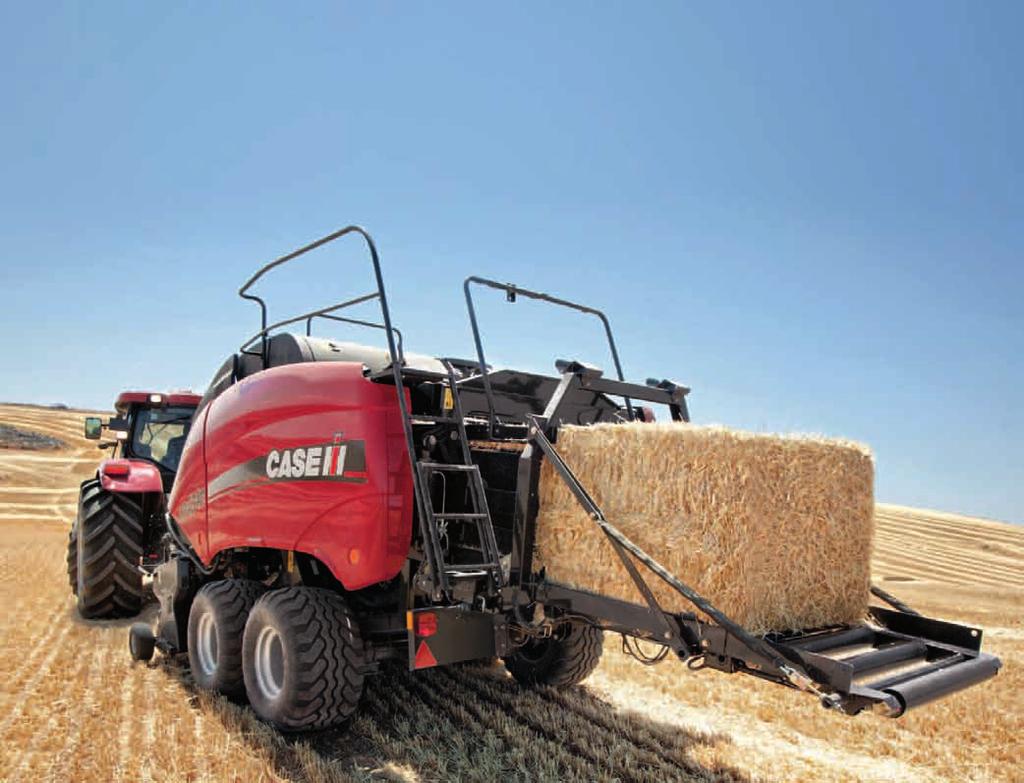 BALE FORMATION THE PERFECT BALE IN UNDER 60 SECONDS Whatever the crop light hay, dry straw or wilted fodder with long, short or fragile stems, LB big balers will consistently form the right bale in