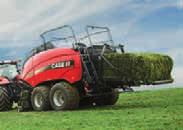 loss-free material transfer, even with bulky harvest material. 4 SAFE TRANSPORT AND SOIL PROTECTION For maximum road safety Case IH big balers feature suspension systems for excellent handling.