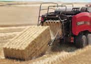 Renowned bale density can be easily adjusted from the tractor seat using the AFS-monitor regardless how fast the baler operates.