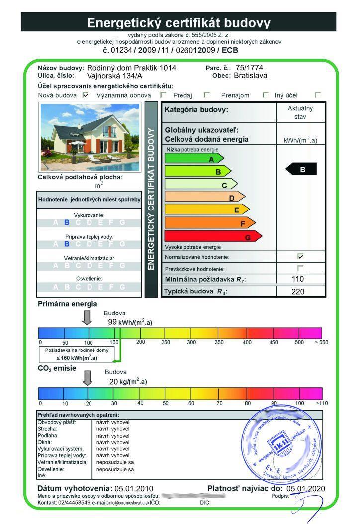 Energy Performance Certificates SK Slovakia has had a national database since 2010 and has