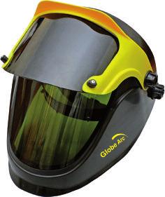 Helmets, Masks & Screens Helmets, Masks & Screens Globe-Arc The Globe-Arc helmet has been designed to provide the ideal protection for all kinds of metal working.