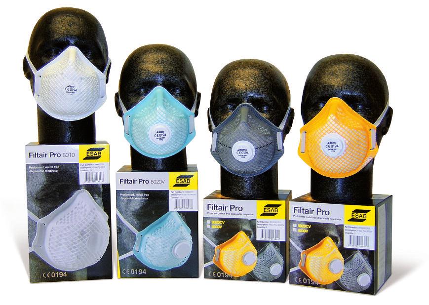 Respiratory Equipment Respiratory Equipment Air Fed Grinding Visors Grinding and Spraying Helmet for Air The system consist of a hard hat combined with a flip up polycarbonate visor.