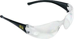 ESAB Eco Safety Spectacles These stylish spectacles are used for drilling, chipping and metalworking, they have a sporty style and are extremely lightweight.
