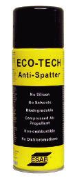 Anti Spatter Chemical Sundries & Indicators 76 ESAB Pre-Weld Anti Spatter The ESAB Pre-Weld fluid is so much more than a traditional anti spatter.