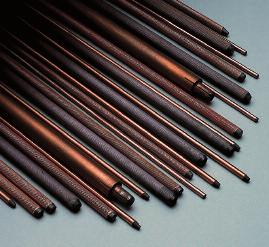 The compressed air also cools the carbon electrode. Carbon electrodes can be used for the arc air gouging of unalloyed and low-alloy steel, stainless steel, cast iron and other metals.