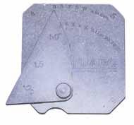 Fillet gauge KL-1 laser 0000 139 931 Fillet Gauge KL-2 Laser To measure the A dimension of a fillet welds, the leg