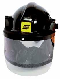 Respiratory Equipment Air Fed Grinding Visors Grinding and Spraying Helmet for Air The system consist of a hard hat combined with a flip up polycarbonate visor.