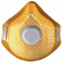 respirator. Suitable to wear when sanding painted metals, powder coating and sanding cured resins.