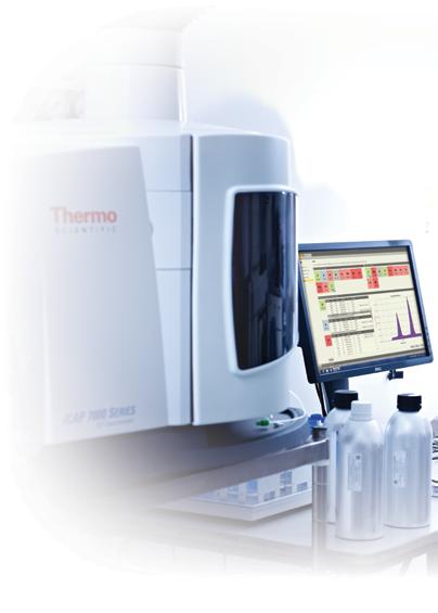 Thermo Scientific icap 7000 Plus Series ICP-OES Powerful, easy-to-use, solution for multi-element analysis Maximize your analytical performance in routine and research applications with the Thermo