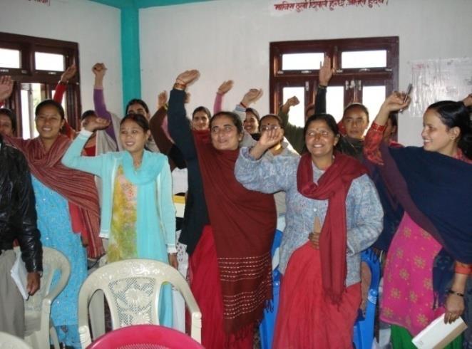 Photograph 1. Women participating in a training program (Source: ADB, Nepal) Photograph 2.