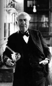 THOMAS EDISON American inventor Over 1,300 patents including: telegraph machine,