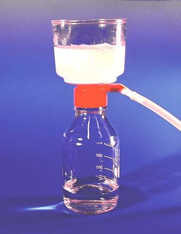 3.5 Filtration of the lysate Plasmid DNA Purification After alkaline lysis, the solution has to be clarified from e.g.