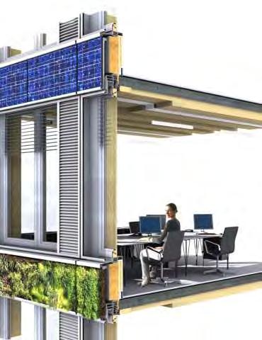 DESIGN / BUILD SYSTEM APPROACH Facades MEP Photovoltaic- Element Shading Heat- and cooling bar +