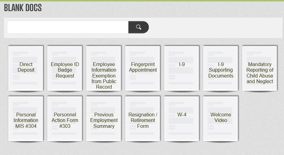 (ex: if replacing select MIS 303, Accrued Leave and Resignation/Retirement Form) Select Add a document for another staff member. Type in name of staff member.