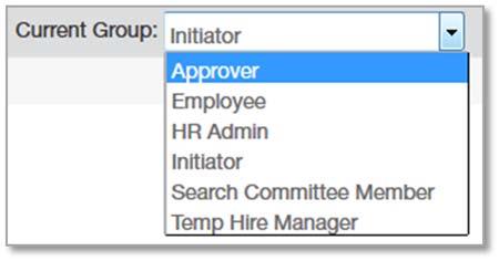 Then choose the workflow state from the drop down menu. For more information on the different Applicant Statuses, see Appendix B.