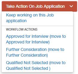 Before Approvers approve applicants for interview they can view the Departmental EEO report located in the reports tab. The report may be accessed at any time in the process.