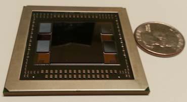 AMD Fiji Graphics Processor GPU die Stacked memory HBM Stacked memory HBM Decoupling capacitor