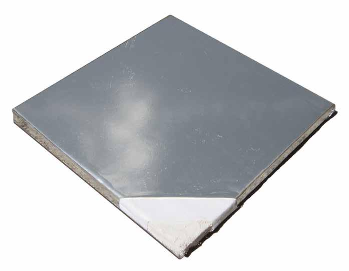 Vacuum Insulation Panel ALUMINIZED MULTILAYER BARRIER Contains vacuum and provides environmental protection A protective, metallized film wraps the microporous fumed silica core of the VIP.