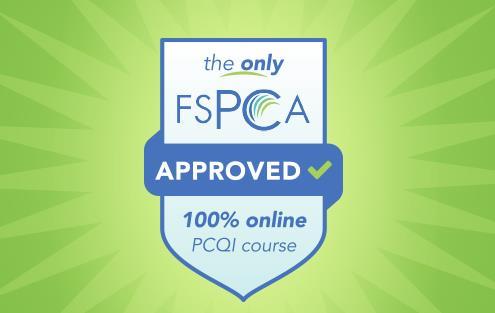 Resource: PCQI Blended elearning Course No Travel. No Hassle. No Worries.