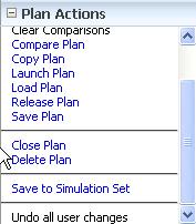 simulation set (other planners also save to the same set) Planner can choose to