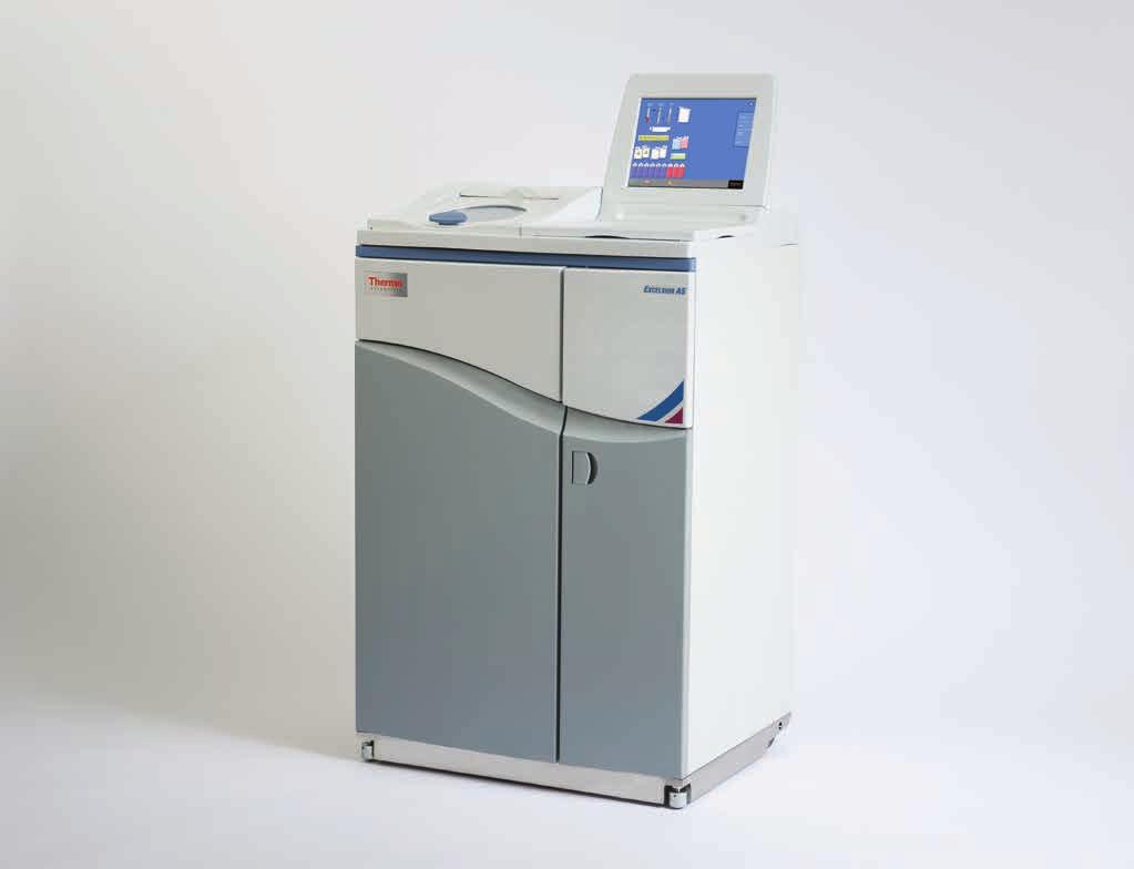Increase productivity reduce reagent costs Guards your tissue protects your staff The Thermo Scientific Excelsior AS Tissue Processor provides exceptional tissue quality with minimal user interaction.